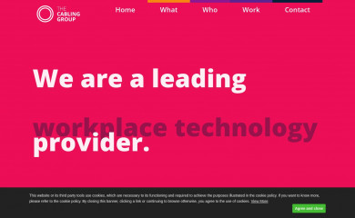 thecablinggroup.co.uk screenshot