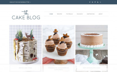 thecakeblog.com screenshot
