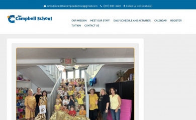 thecampbellschool.com screenshot