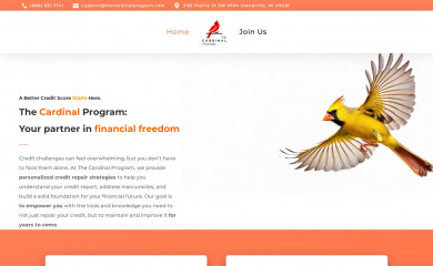 thecardinalprogram.com screenshot