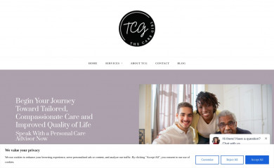 thecaregirl.com screenshot