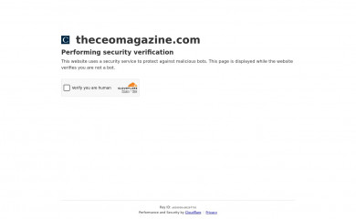 theceomagazine.com screenshot