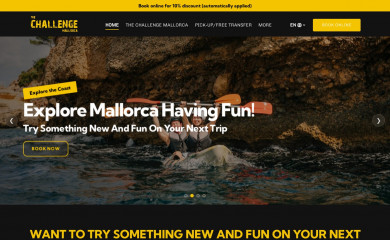 thechallengemallorca.com screenshot