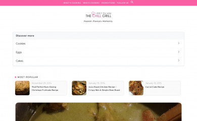 thechillgrill.co.in screenshot