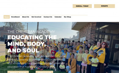 thechristianacademy.org screenshot
