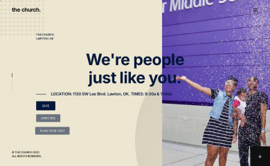 thechurchlawton.com screenshot