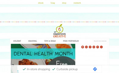 theclassroomcreative.com screenshot