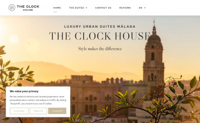 theclockhouse.es screenshot