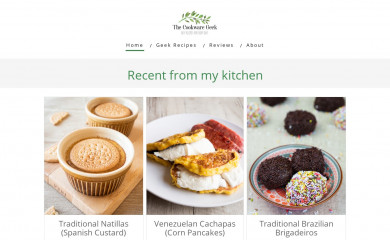 thecookwaregeek.com screenshot