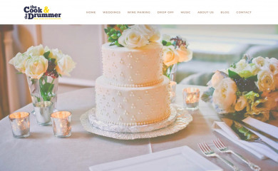 thecookandthedrummer.com screenshot
