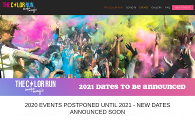 thecolorrun.co.uk screenshot