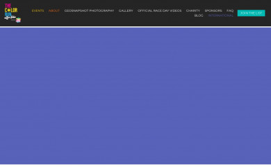 thecolorrun.com.au screenshot
