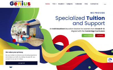 thecollectivegeniuscentre.co.za screenshot