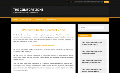 thecomfortzone.se screenshot