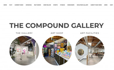 thecompoundgallery.com screenshot