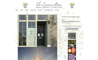 thecornerstonewellnesscenter.com screenshot