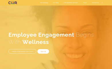 thecorwellness.com screenshot