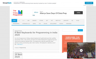 thecrazyprogrammer.com screenshot