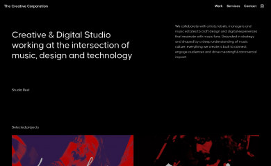 thecreativecorporation.com screenshot