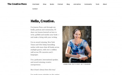 thecreativepenn.com screenshot