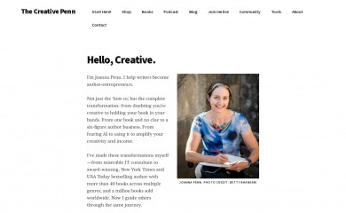 thecreativepenn.com screenshot
