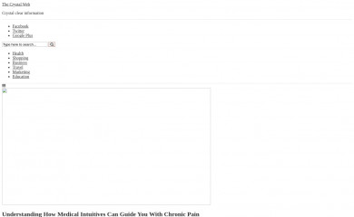 thecrystalweb.org screenshot