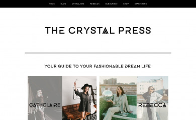 thecrystalpress.com screenshot
