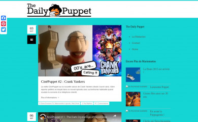 thedailypuppet.com screenshot