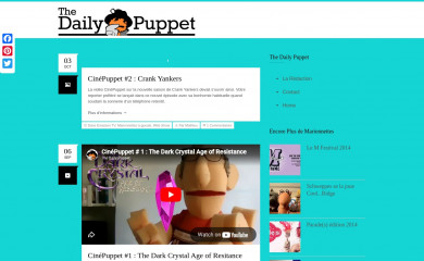 thedailypuppet.com screenshot