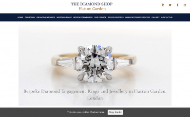 thediamondshop.co.uk screenshot