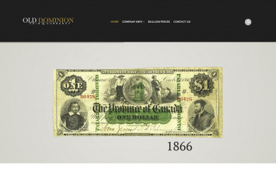 thedominionofcanada.com screenshot