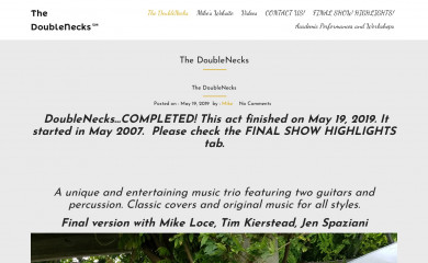 thedoublenecks.com screenshot