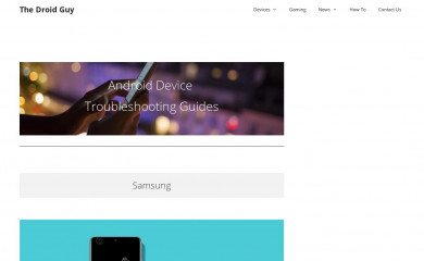 thedroidguy.com screenshot