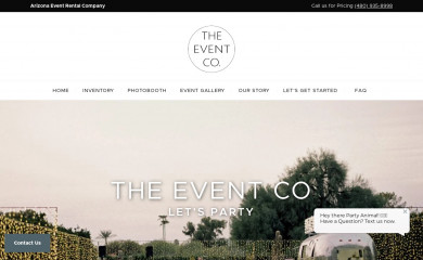 theeventcoaz.com screenshot