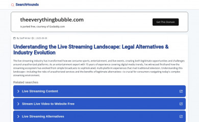 theeverythingbubble.com screenshot