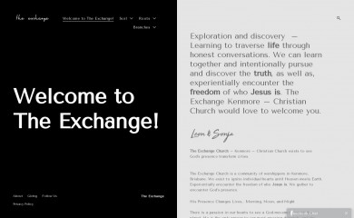 theexchangechurch.com.au screenshot
