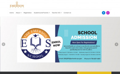 theemersonschool.com screenshot