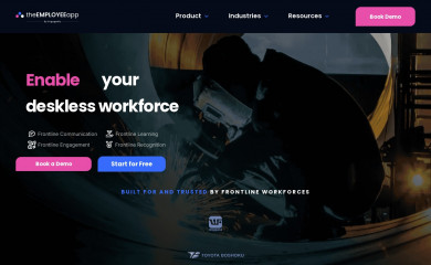 theemployeeapp.com screenshot