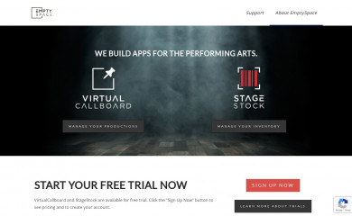 theemptyspace.com screenshot