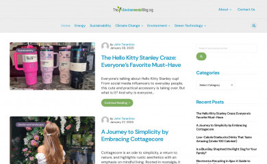 theenvironmentalblog.org screenshot