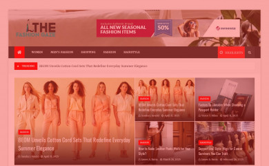 thefashiongaze.com screenshot