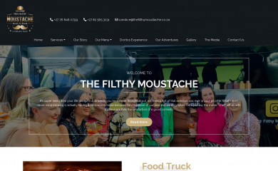 thefilthymoustache.co.za screenshot