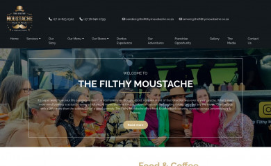 thefilthymoustache.co.za screenshot