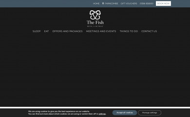 thefishhotel.co.uk screenshot