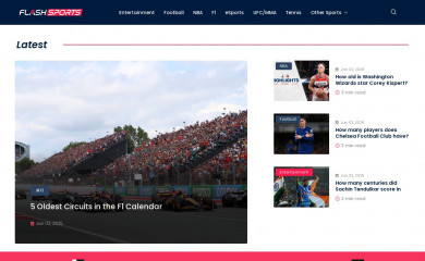 theflashsports.com screenshot