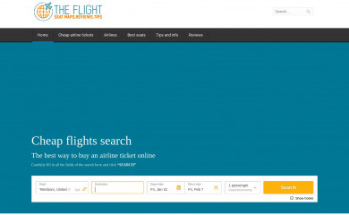 http://theflight.info screenshot