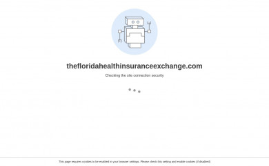 thefloridahealthinsuranceexchange.com screenshot