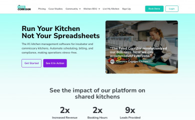 thefoodcorridor.com screenshot