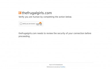 thefrugalgirls.com screenshot