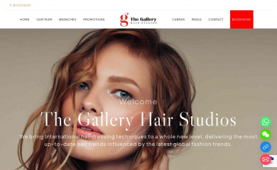 thegalleryhairstudios.com screenshot
